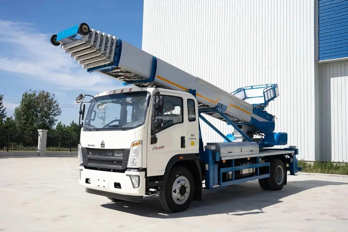 郧西专业的云梯车出租