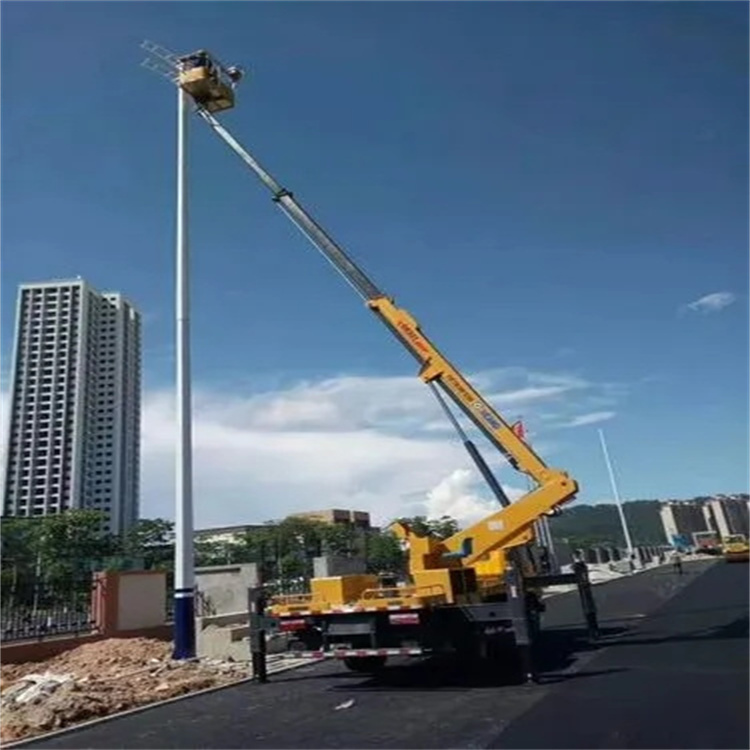 郧西维修路灯的曲臂升降车出租