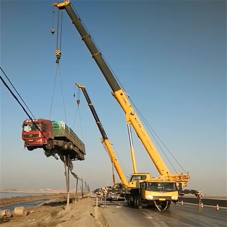 郧西吊车怎么吊货车
